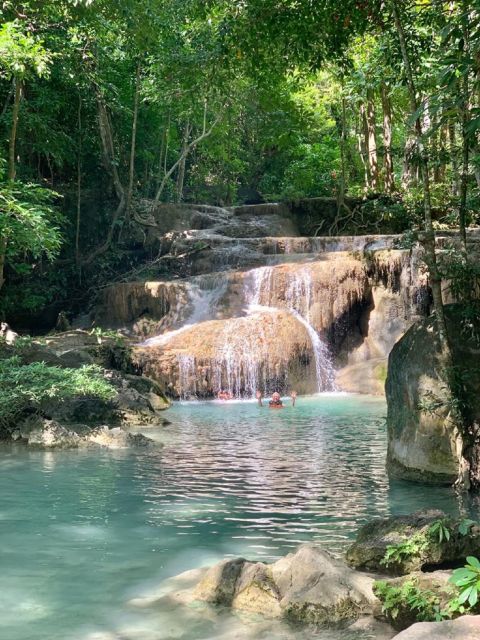 Bangkok: Kanchanaburi, 2-Days Glamping in Jungle & Erawan - Itinerary Highlights
