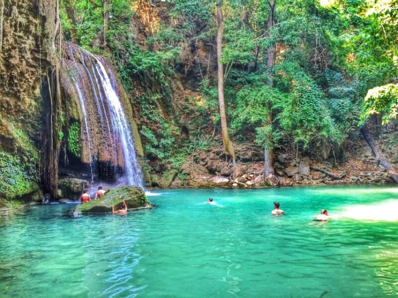 Bangkok: Kanchanaburi and Erawan Waterfall Private Tour - Itinerary Highlights