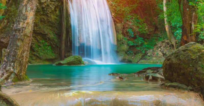 Bangkok: Kanchanaburi Lake, Erawan Waterfall and Kwai Bridge - Natural Beauty Highlights