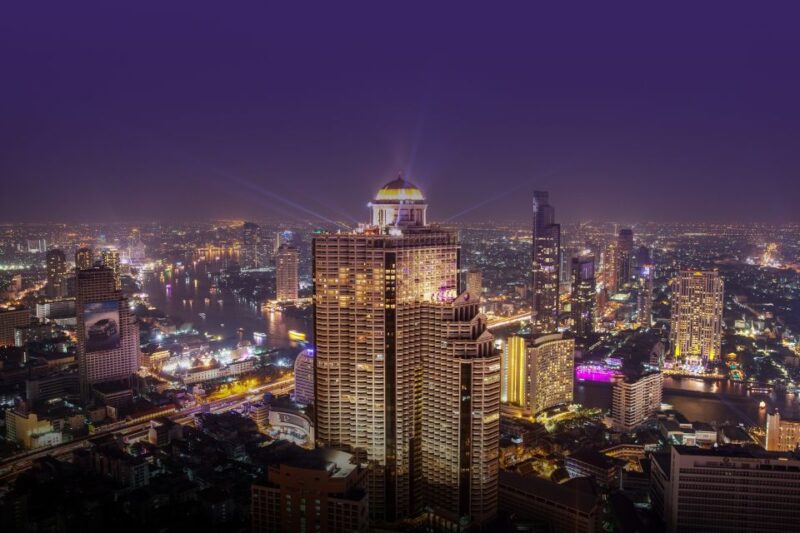 Bangkok: Lebua Rooftop Bar Reservation & Round-Trip Transfer - Key Points