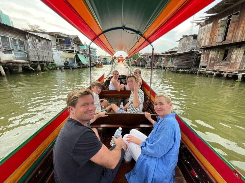 Bangkok: Longtail Boat Canal Cruise - The Cruise Experience