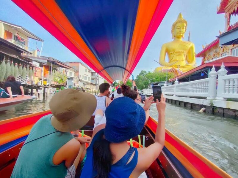 Bangkok: Longtail Boat Canal Cruise - Visiting Khlong Bang Luang Artist House