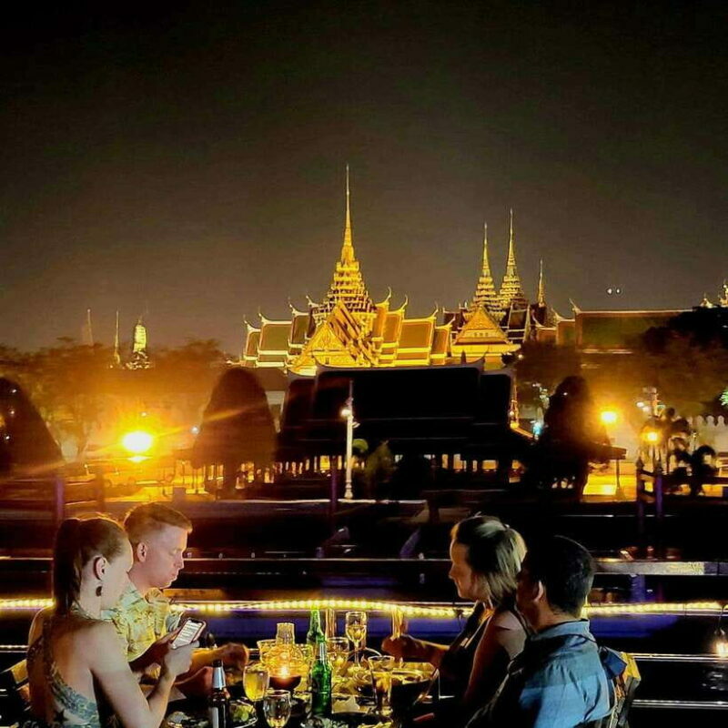 Bangkok: Luxury White Dinner Cruise Free Flow Beer and Wine - The Sum Up
