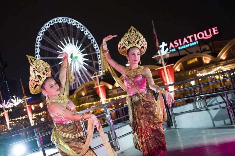 Bangkok: Luxury White Dinner Cruise Free Flow Beer and Wine - Itinerary and Landmarks