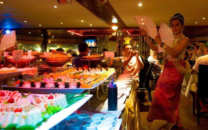 Bangkok: Luxury White Dinner Cruise With Live Entertainment - Meeting Point and Check-in