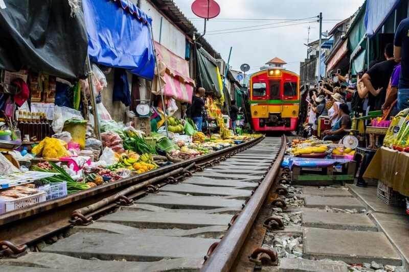Bangkok: Maeklong Railway & Amphawa Floating Market Tour - Pricing and Booking