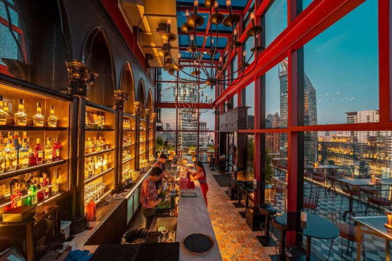 Bangkok: Mojjo Rooftop Lounge & Bar Food & Beverage Package - Culinary Offerings