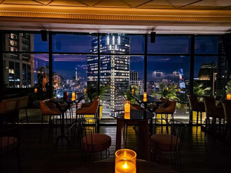 Bangkok: Mojjo Rooftop Lounge & Bar Food & Beverage Package - Value Proposition