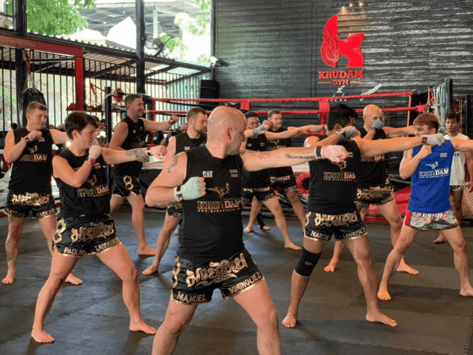 Bangkok: Muay Thai Training Class by Krudam Gym@Sukhumvit 36 - Elevate Fitness With HIIT