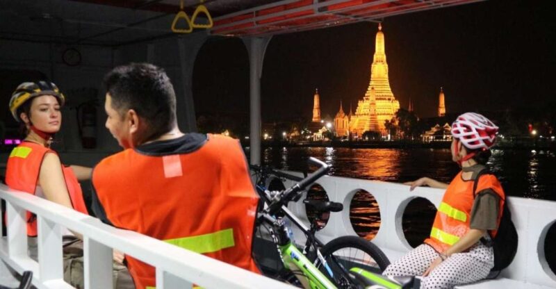 Bangkok: Night Bike Ride and Dinner at a Local Restaurant - Key Points