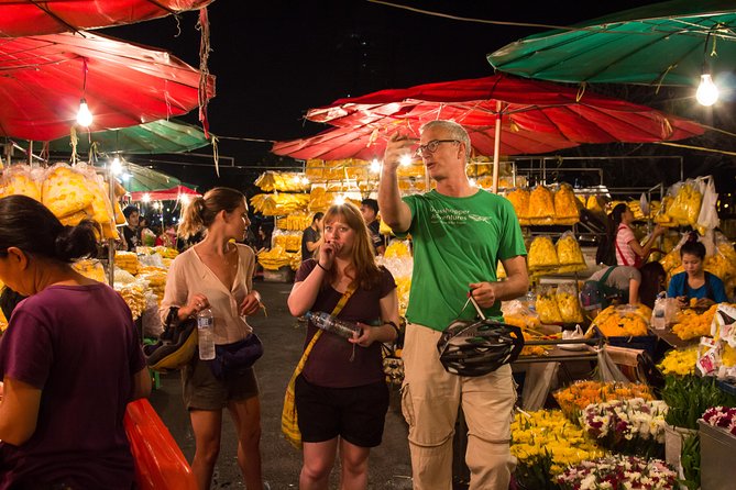 Bangkok Night Bike With Flower Market and Grand Palace - Highlights From Reviews