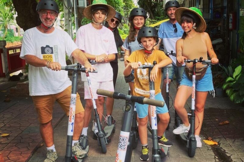 Bangkok : Old City Guided E-Scooter &/or Bike Tour - Guided Tour Details