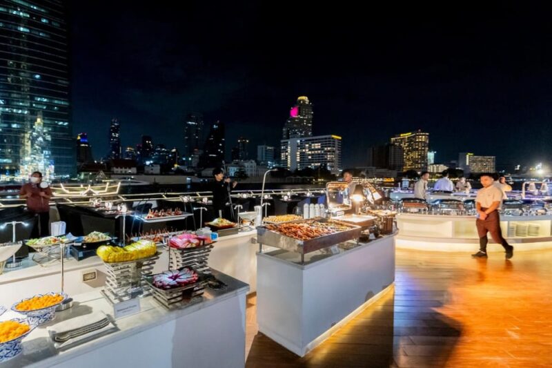 Bangkok: Opulence Buffet Dinner Cruise With Dance Show - Lively Music and Shows
