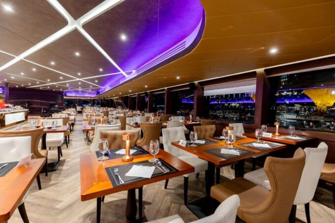 Bangkok: Opulence Buffet Dinner Cruise With Dance Show - Logistics and Departure