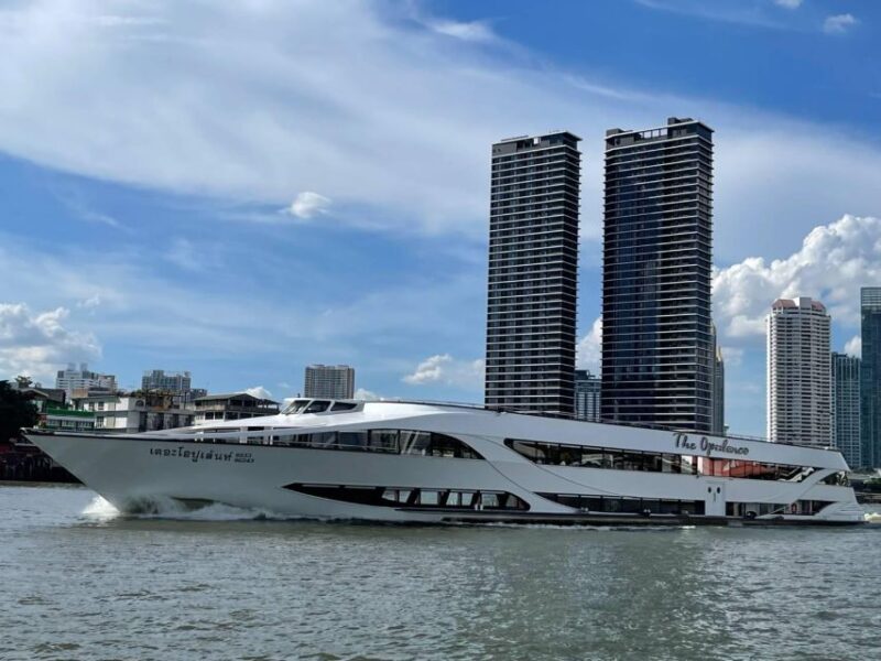 Bangkok: Opulence Luxury Chao Phraya Dinner Cruise - Itinerary and Highlights