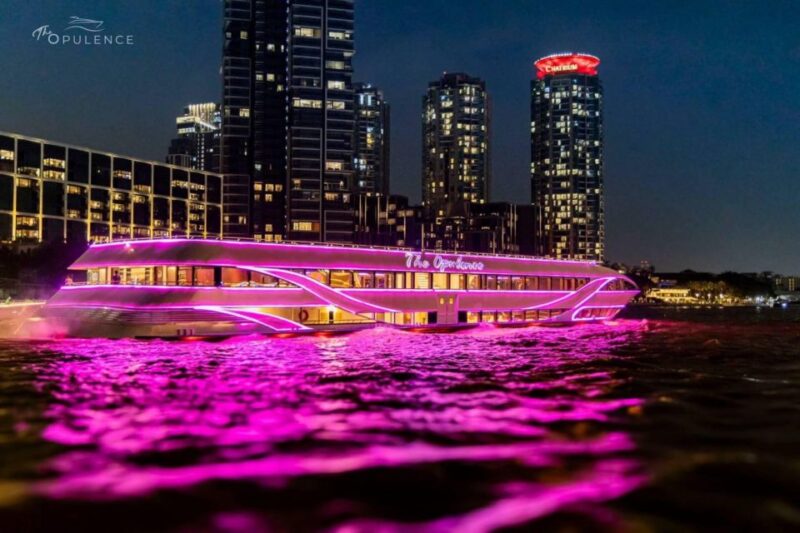 Bangkok: Opulence Luxury Chao Phraya Dinner Cruise - Accessibility and Restrictions