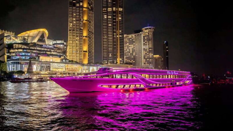 Bangkok: Opulence Luxury Dinner Cruise With Hotel Transfer - Key Points