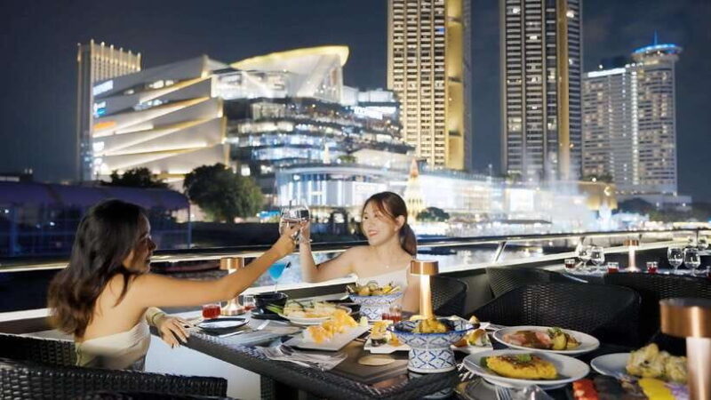 Bangkok: Opulence Luxury Dinner Cruise With Hotel Transfer - Cruise Details and Itinerary