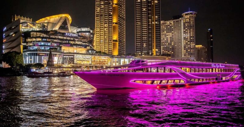 Bangkok: Opulence Luxury Dinner Cruise With Hotel Transfer - Booking Information