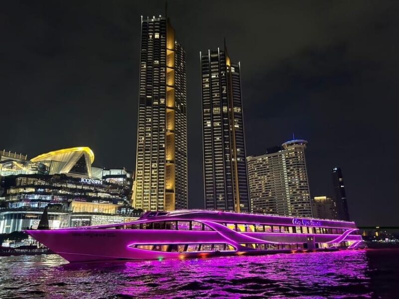 Bangkok: Opulence Luxury River Dinner Cruise With Drinks - Key Points