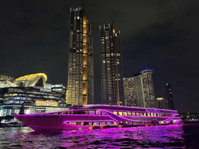 Bangkok: Opulence Luxury River Dinner Cruise With Drinks - Flexible Booking and Cancellation