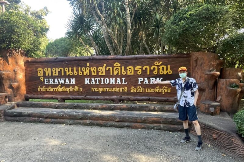 Bangkok: Private Day Tour to Erawan Waterfall & Kanchanaburi - River Kwai Boat Tour