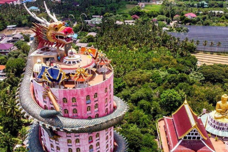 Bangkok: Railway and Floating Market Tour With Dragon Temple - Maeklong Railway Market