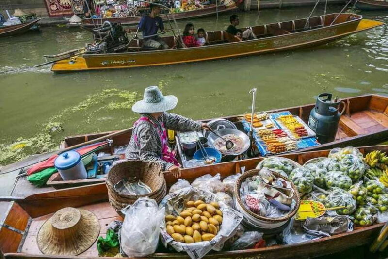 Bangkok: Railway and Floating Market Tour With Dragon Temple - Tour Inclusions