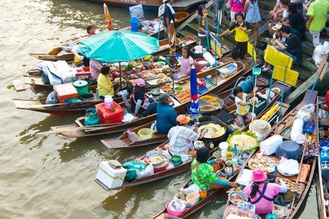 Bangkok - Risky Market and Floating Market Damnuen Saduak Minimum 2 Pax - Transportation and Inclusions