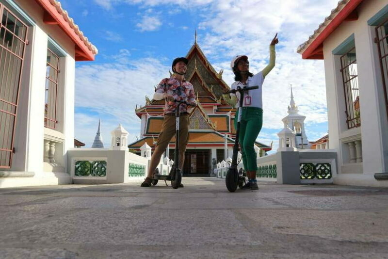 Bangkok: Riverside E-Scooter Adventure with StreetFood Snack - FAQ