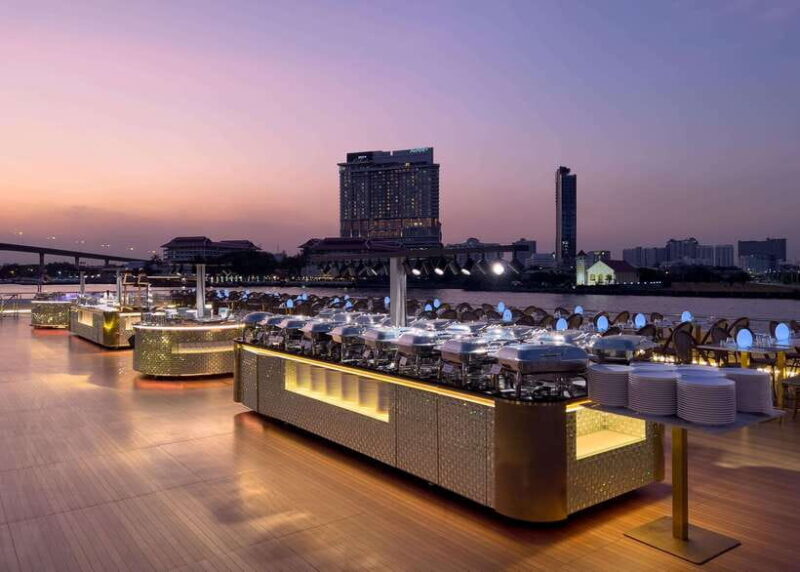 Bangkok: Royal Galaxy Dinner Cruise With Siam Fantasy Show - Scenic Highlights Along the Route