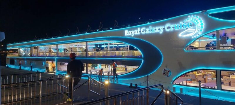 Bangkok: Royal Galaxy Luxury Cruise With Dinner Buffet - Itinerary and Sightseeing Highlights