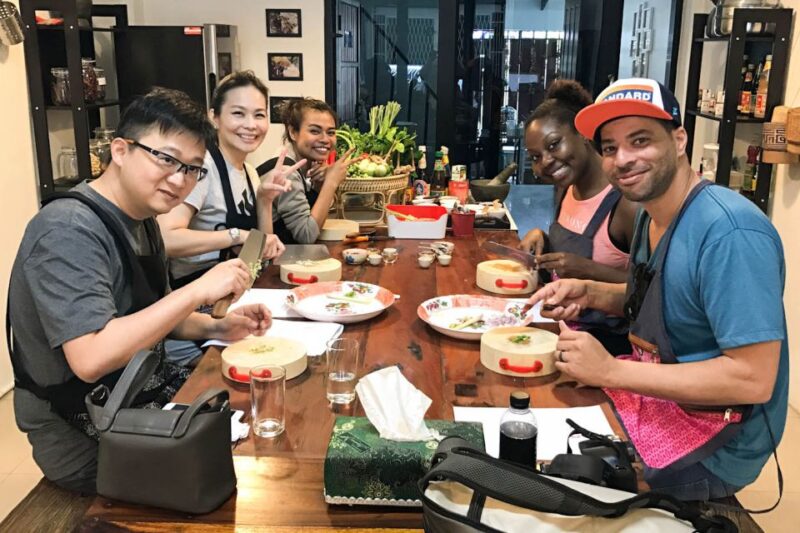 Bangkok: Thai Cooking Class and Onnuch Market Tour - Cooking Experience