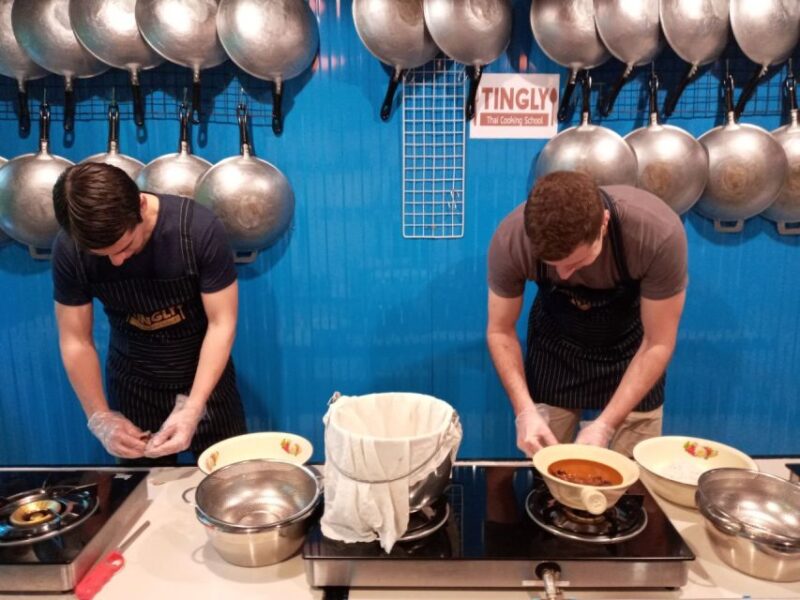 Bangkok: Tingly Thai Cooking School Half-Day Cooking Class - Key Points