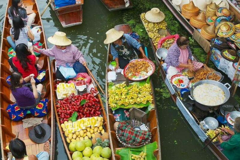 Bangkok: Train Market & Floating Market with Boat Ride - Key Points