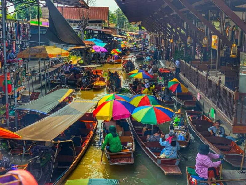 Bangkok: Train Market & Floating Market With Boat Ride - Key Points