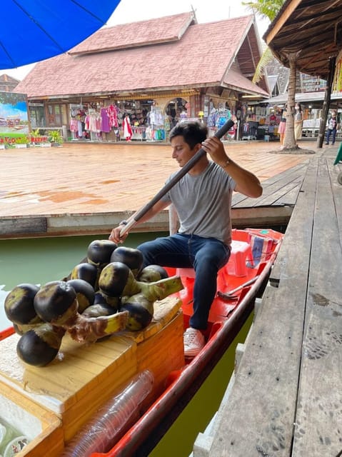 Bangkok: Train + Water Market With Wat Arun - Tour Itinerary