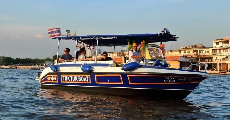 Bangkok: Tuk Tuk Speedboat Ride on the Chao Phraya River - Key Points