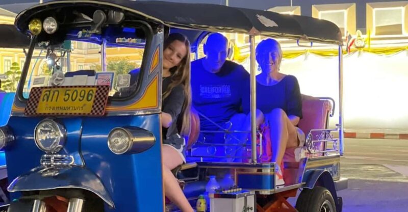 Bangkok Tuk-Tuk Tour by Night With Chinatown Street Food - Pak Khlong Talat Flower Market