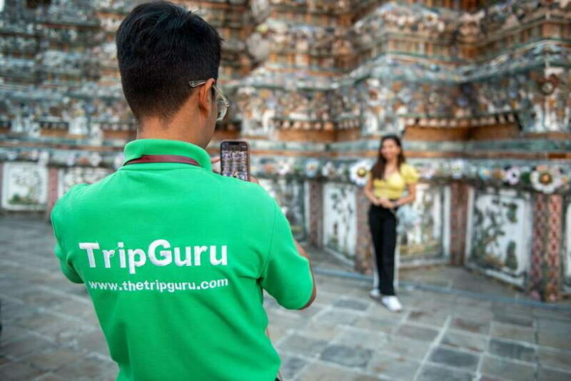 Bangkok: Wat Pho and Wat Arun Guided Walking Tour - Key Points