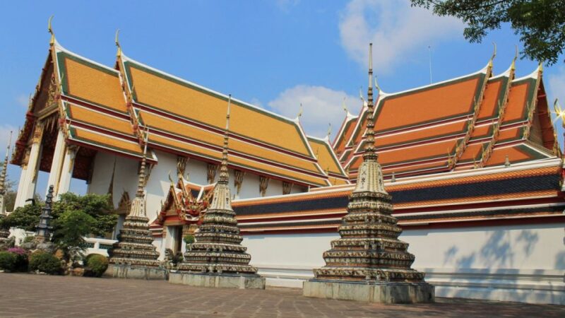 Bangkok: Wat Pho & Wat Arun Half-Day Private Walking Tour - Cultural Immersion