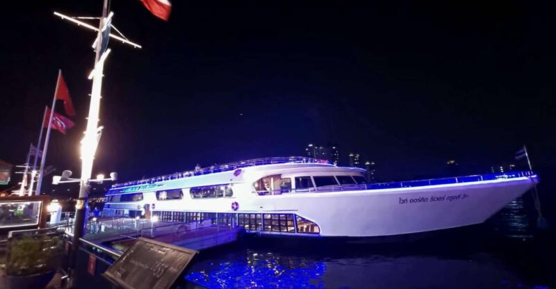 Bangkok: White Orchid Chao Phraya Dinner Cruise - Itinerary and Locations