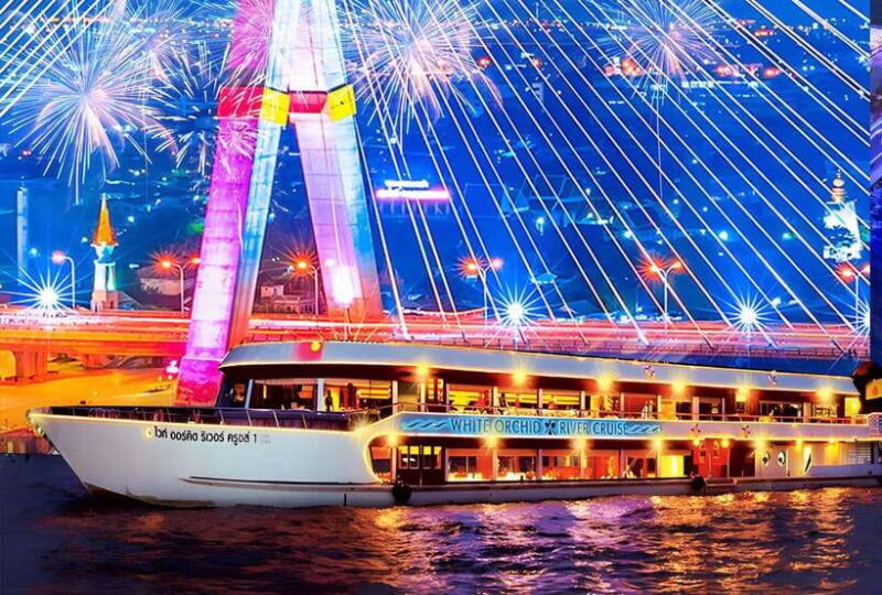 Bangkok: White Orchid Chao Phraya River Dinner Cruise & Beer - Key Points