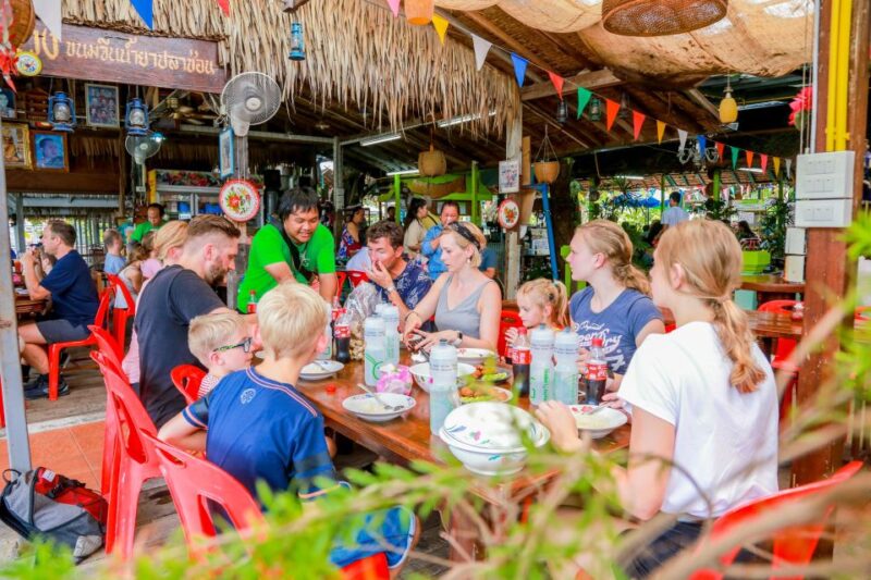 Bangkok'S Past With Local Taste Tour by Bike & Boat - Savoring the Canal-side Lunch