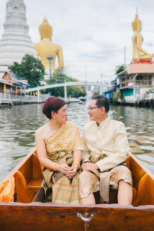 Bangkok:Thai Costume With Long Tail Boat Photoshoot - Key Points