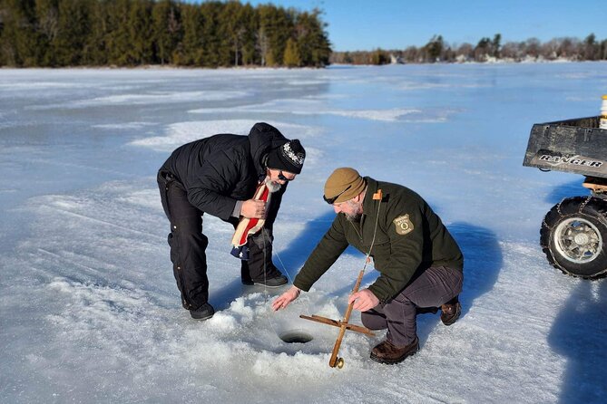 Bangor, Maine Icefishing Experience - Getting to Goulds Landing