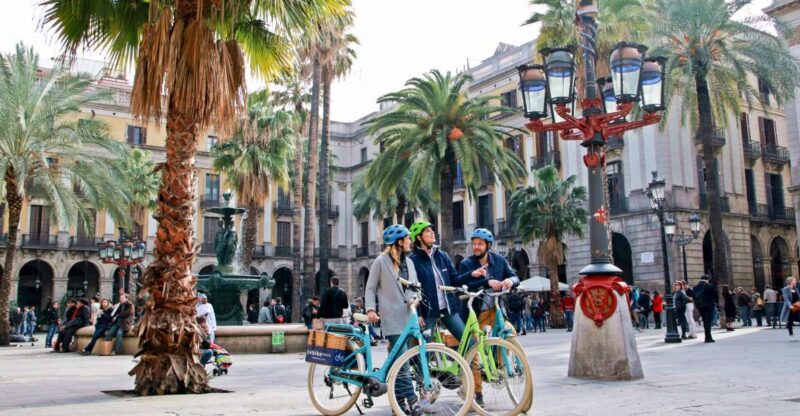 Barcelona: 1.5-Hour Sightseeing Tour by Bike/Electric Bike - Key Points