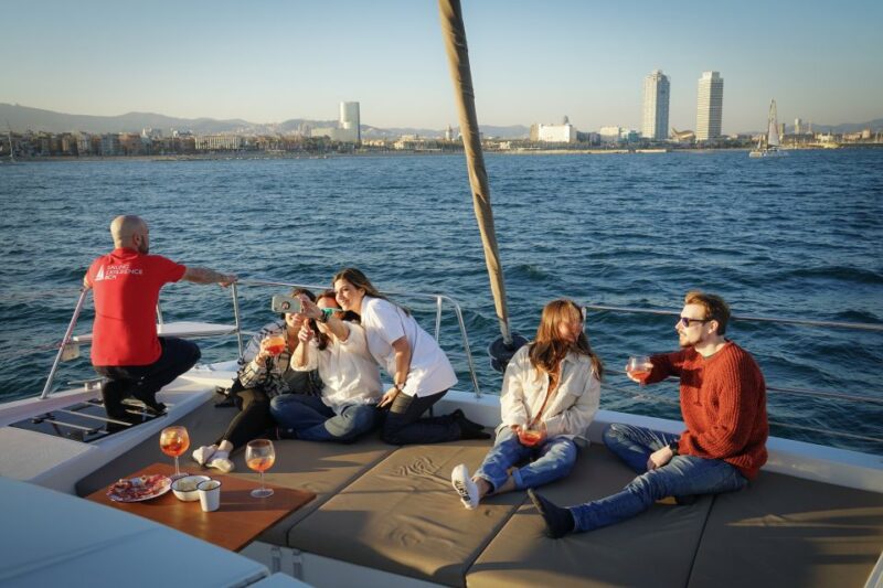 Barcelona: 2-3-4 Hrs Private Catamaran Sailing up 32 Guests - Included Experiences