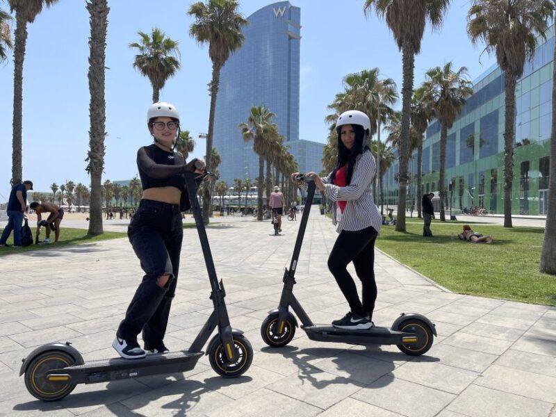 Barcelona: 2-Hour E-Scooter Tour - Inclusions and Exclusions