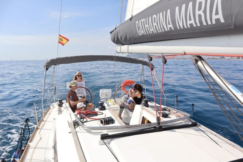 Barcelona: 2-Hour Sailboat Tour With Paddle Boarding - Refreshments and Drinks